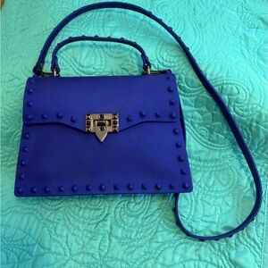 Stylish Blue Handbag